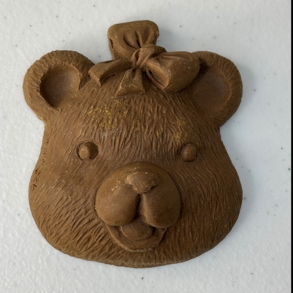 TNT Unfinished ABC Teddy Bear Figurine Set and Teddy Bear Ornament Four Pieces - Picture 12 of 16